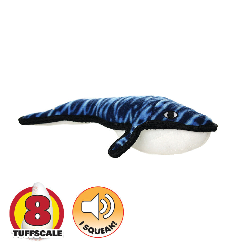 Tuffy Sea Creatures Wesley Whale Dog Toy