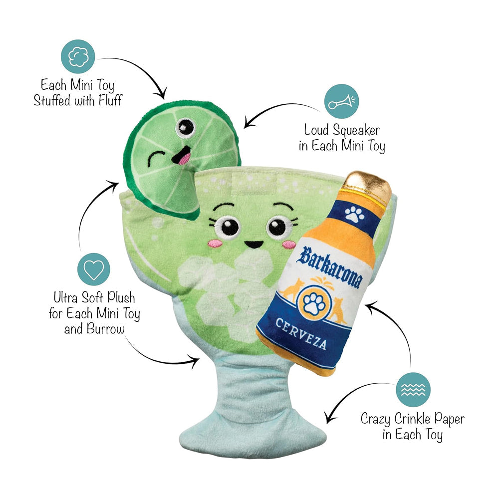 Drop Me A Lime Dog Plush Toy