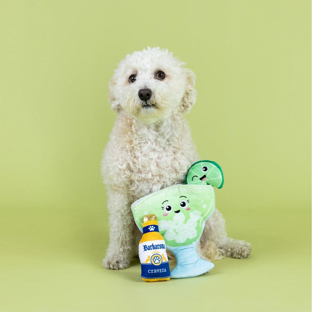 Drop Me A Lime Dog Plush Toy