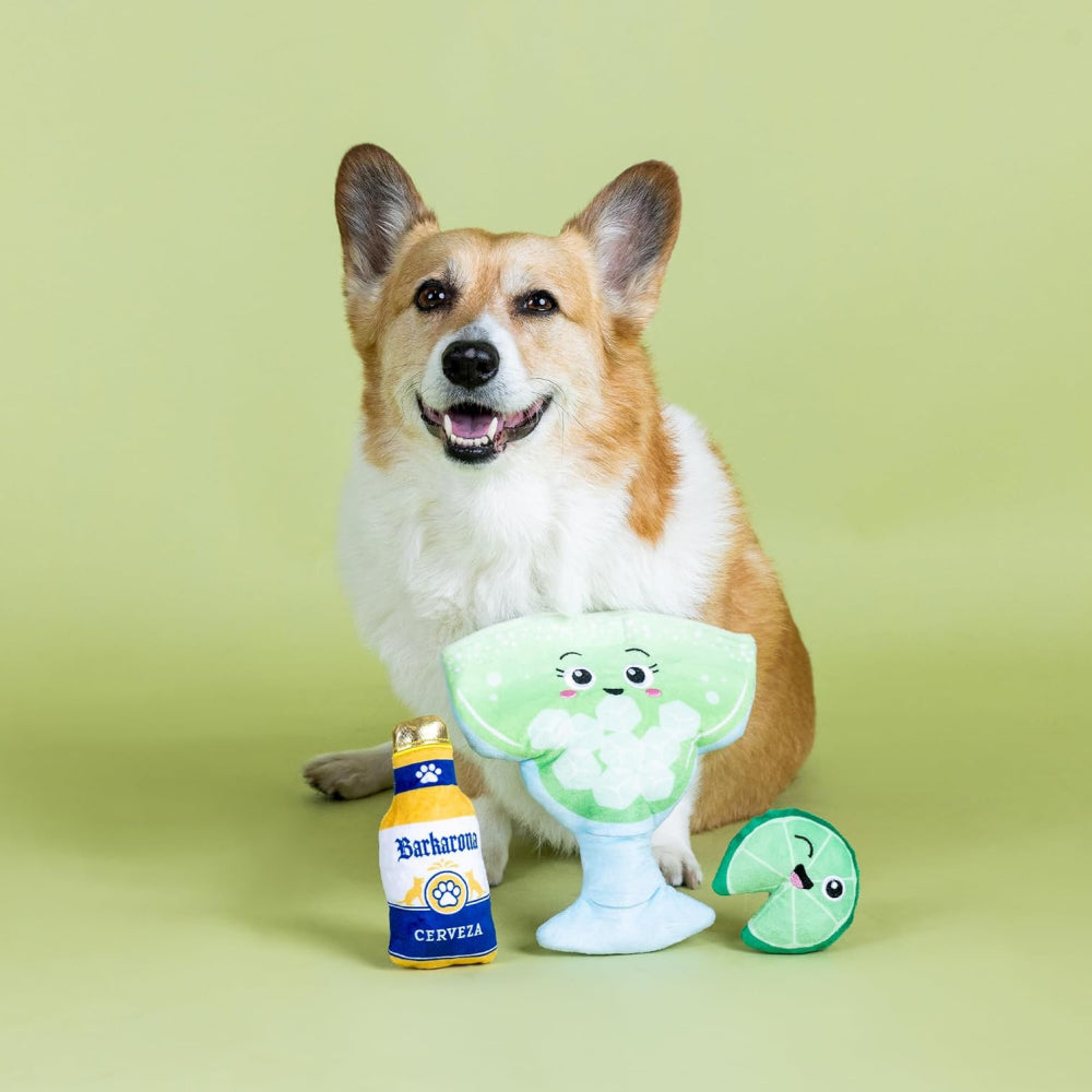 Drop Me A Lime Dog Plush Toy