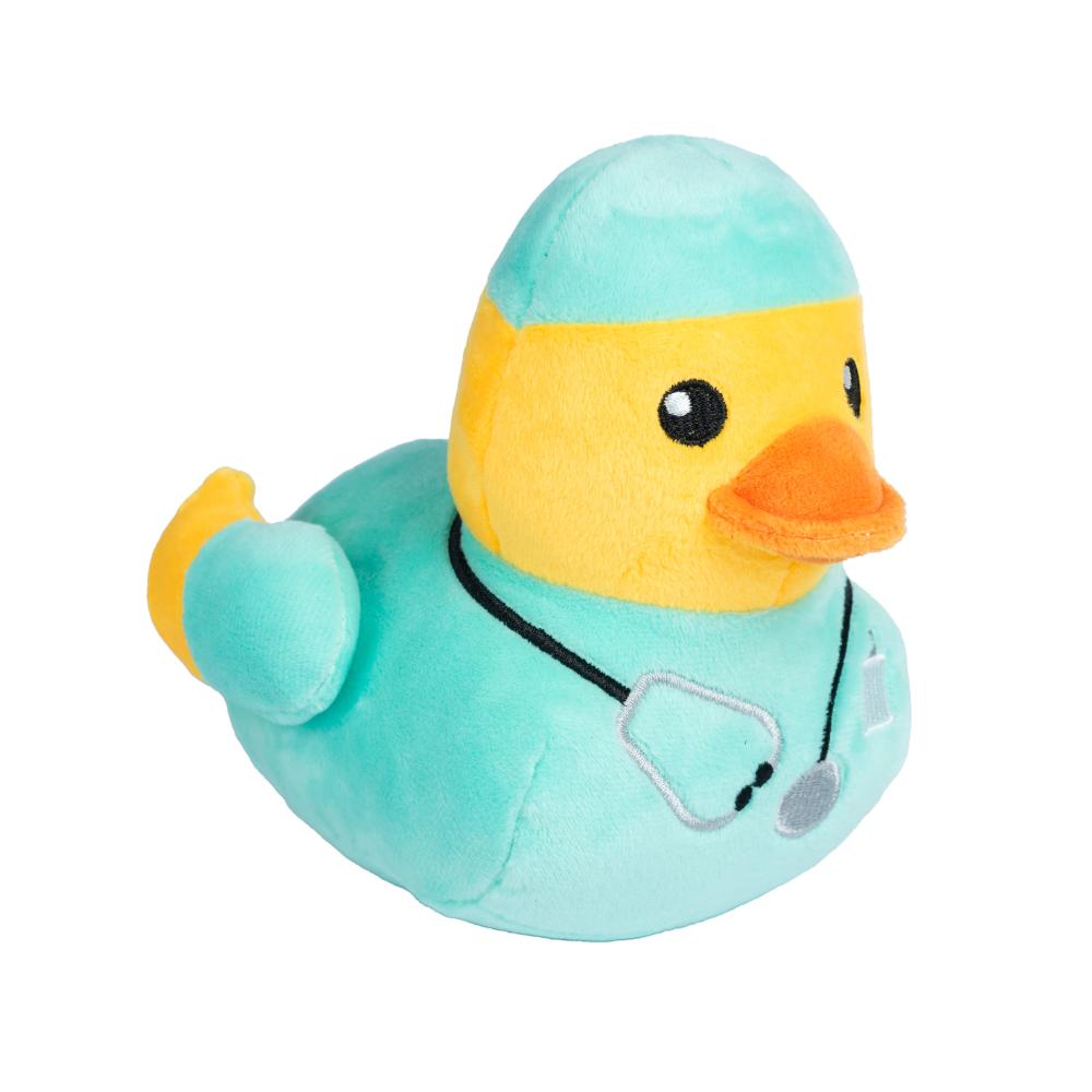 Fuzzyard Plush Dog Toy Ducktor