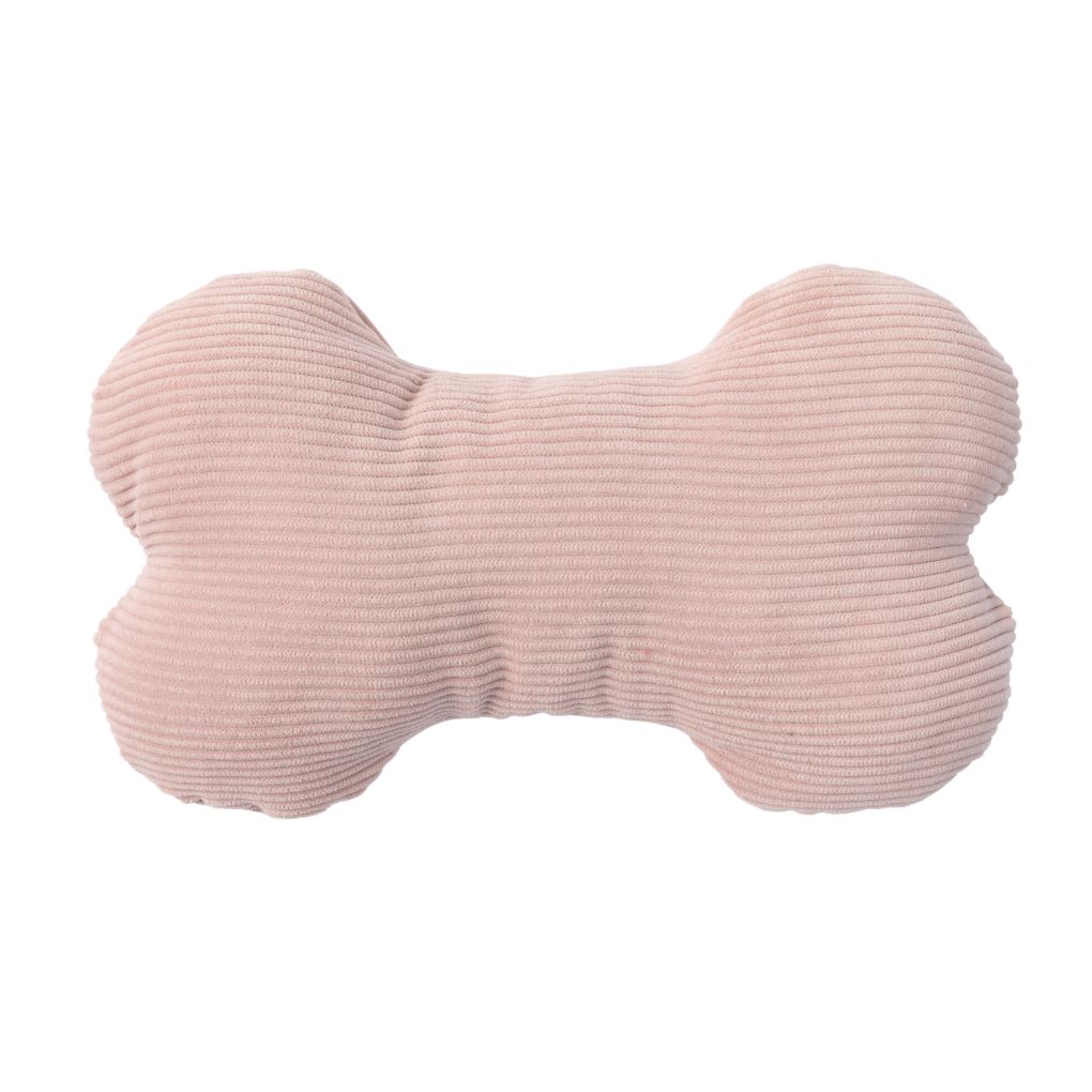Fuzzyard Life Dog Toy Bone Soft Blush