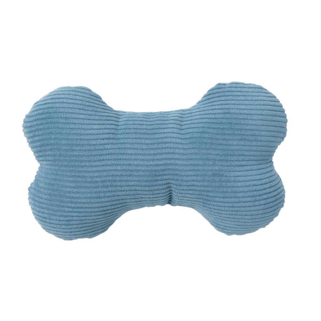 Fuzzyard Life Dog Toy Bone French Blue