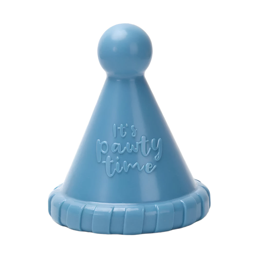 Yappy Birthday - Party Hat TPR Rubber Dog Toy