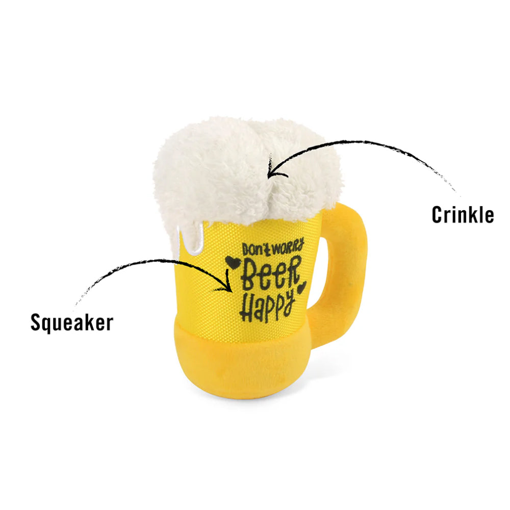 Beer Dog Plush Toy