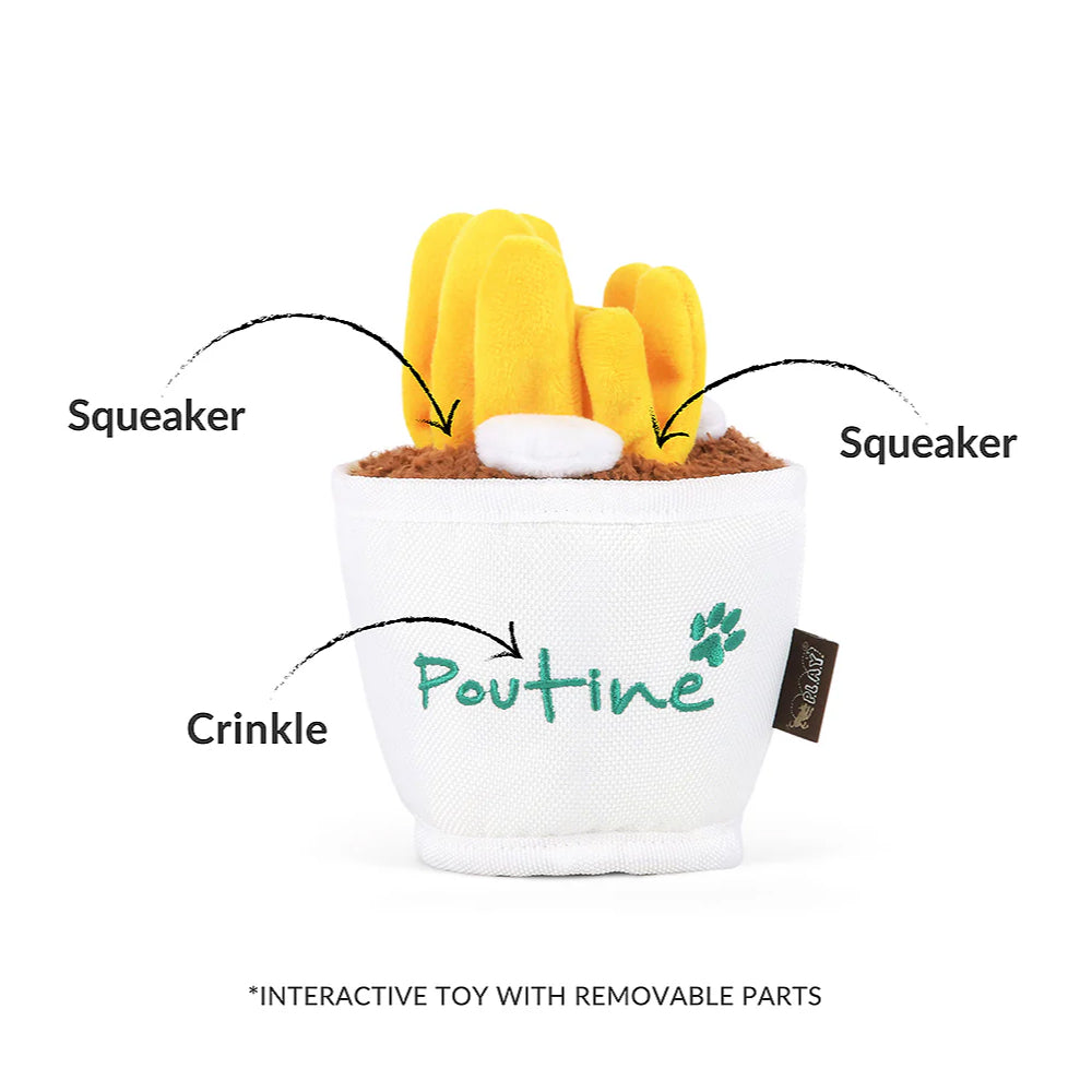 Poutine Dog Plush Toy