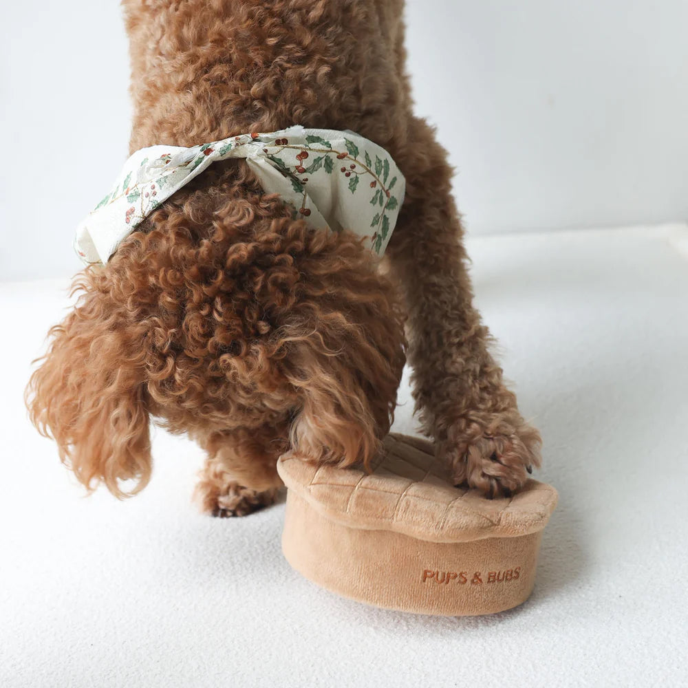 Apple Pie Nosework Dog Plush Toy