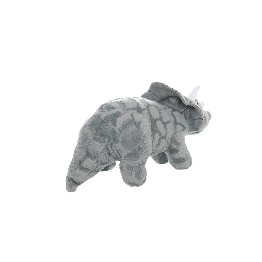Tuffy Mighty Toy Jr Dinoasaur Triceratops Dog Toy