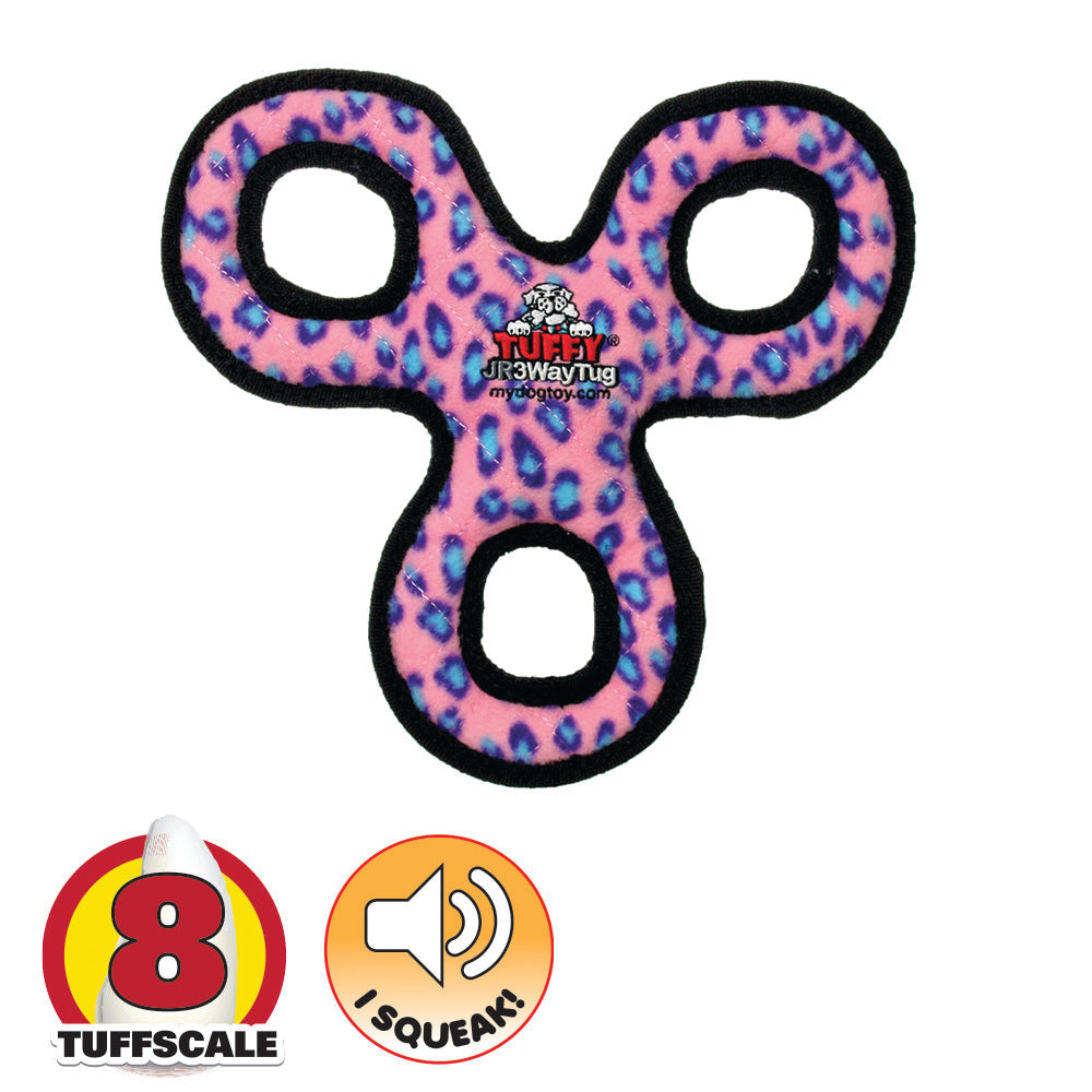 Tuffy Junior's 3-Way Tug Dog Toy
