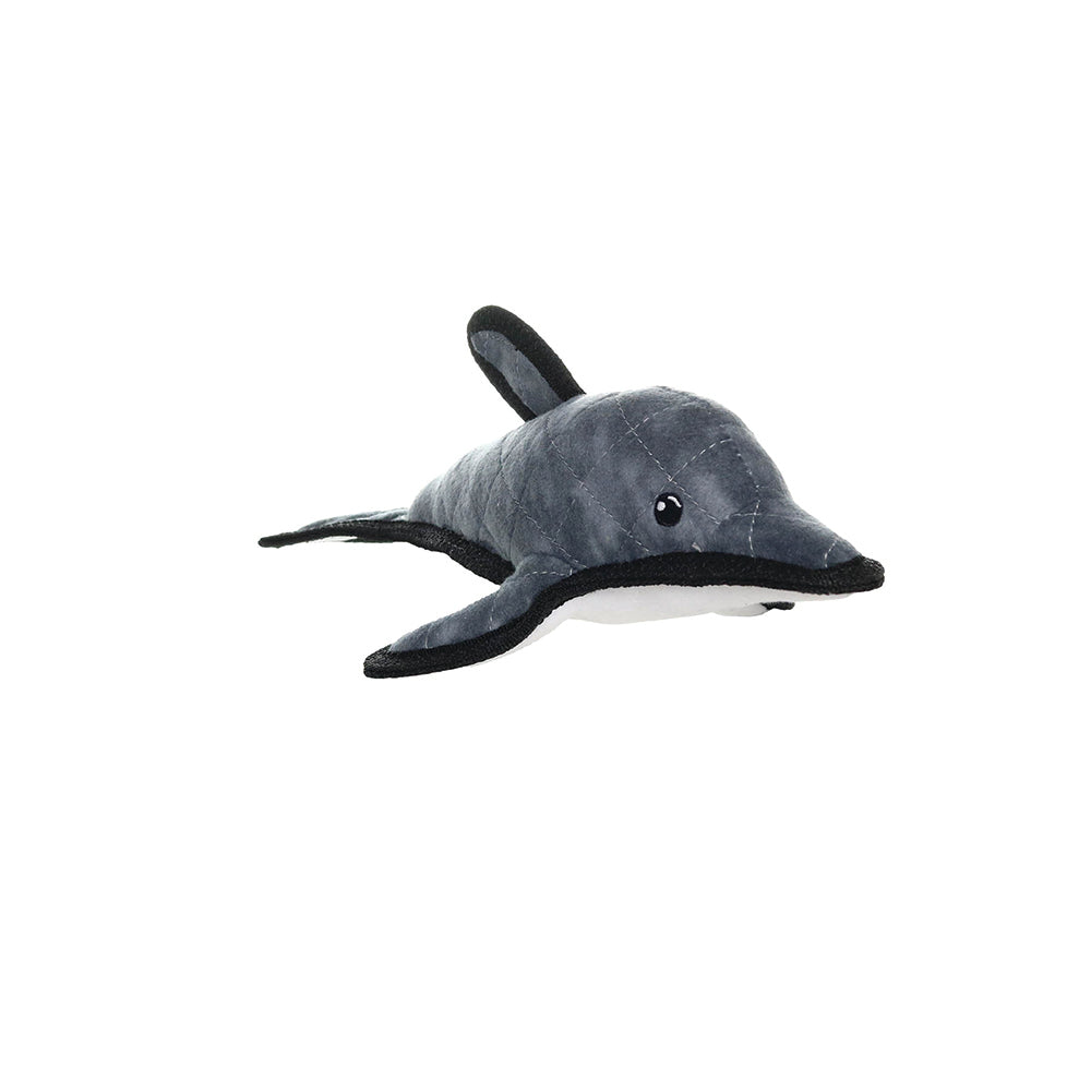 Tuffy Sea Creatures Dolphin Dog Toy