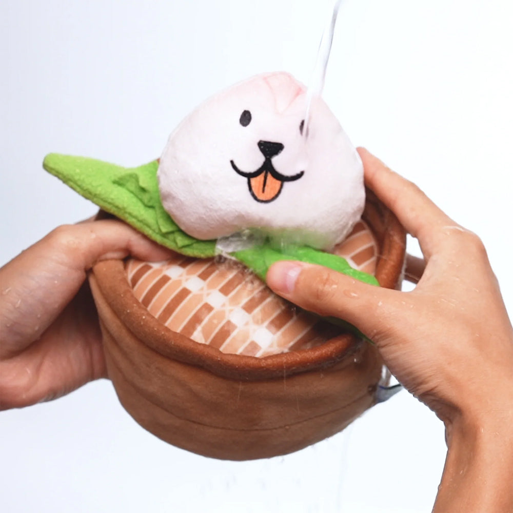 Chinese Birthday Peach Bun 3-In-1 Nose-work Plush Toy