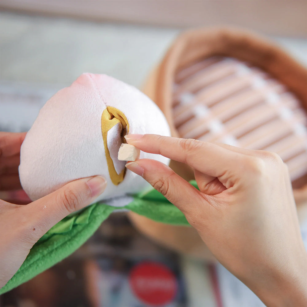 Chinese Birthday Peach Bun 3-In-1 Nose-work Plush Toy