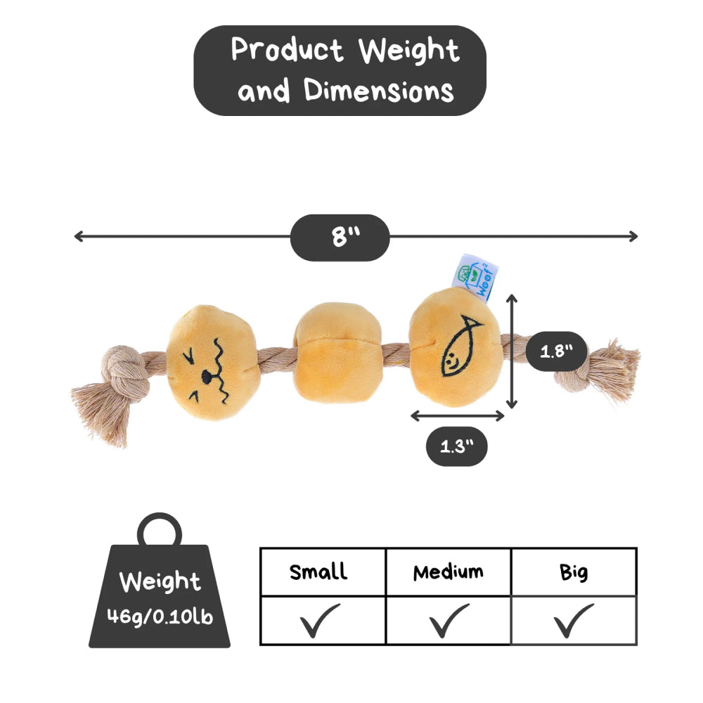 Curry Fishball Plush Toy