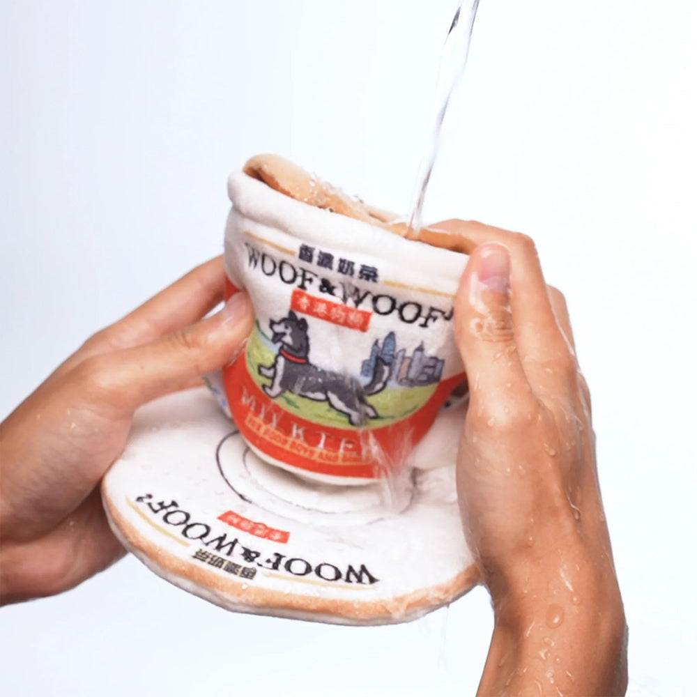 Hong Kong Milk Tea 2-in-1 Nose-work Plush Toy