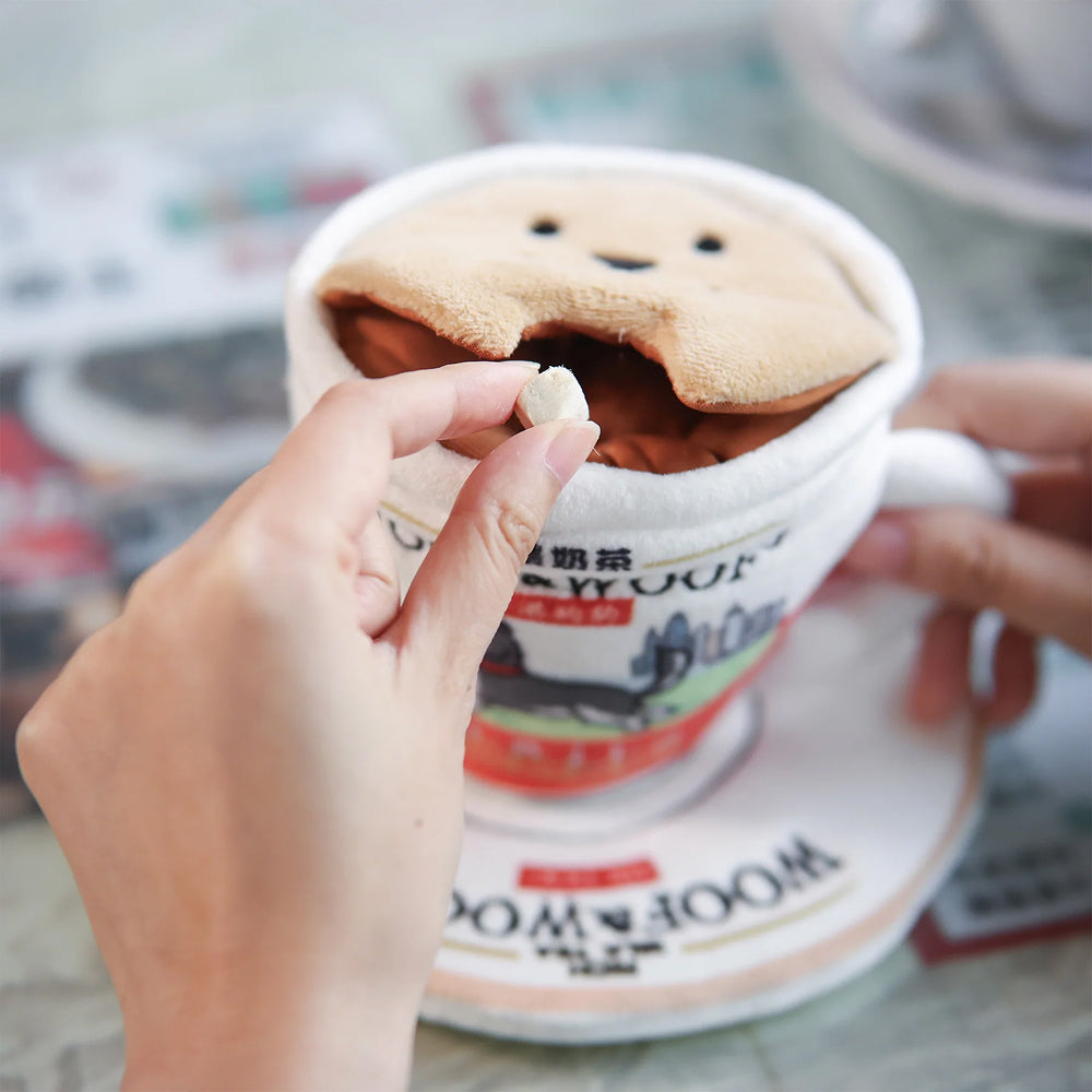 Hong Kong Milk Tea 2-in-1 Nose-work Plush Toy